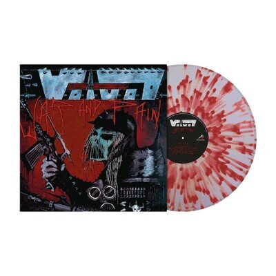 Voivod 'War And Pain' Lilac Red Splatter Vinyl - NEW