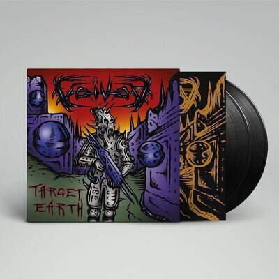 Voivod - Target Earth (Svart Records) 2LP Vinyl 12" Album