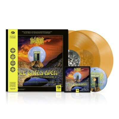 Blood Incantation All Gates Open Transparent Orange 2LP Vinyl 12" Album