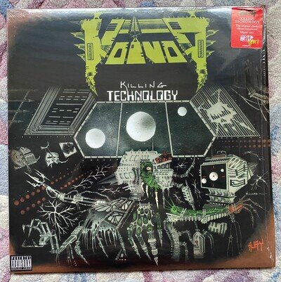 VOIVOD ‎– Killing Technology LP 180g Vinyl Reissue Remastered Noise/BMG 2017 NEW