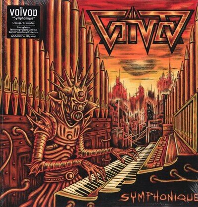 Voivod Symphonique double LP vinyl Europe Century 2026 2LP set on 180g vinyl in