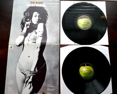 BADFINGER RE-ISSUE DOUBLE LP ' NO DICE ' BONUS TRACKS - 1992 EX + + !