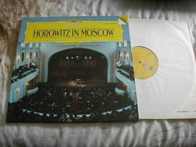 DG:419 499-1 Horowitz in Moscow LP 1986 Digital