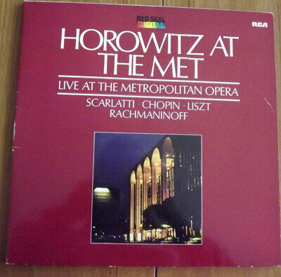 RCA RL 14260 - Horowitz at the Met - Recorded Live at the Met Opera House