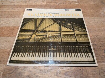 VLADIMIR HOROWITZ Pictures At An Exhibition Carnegie Hall RB 16194 1959 1st Pres