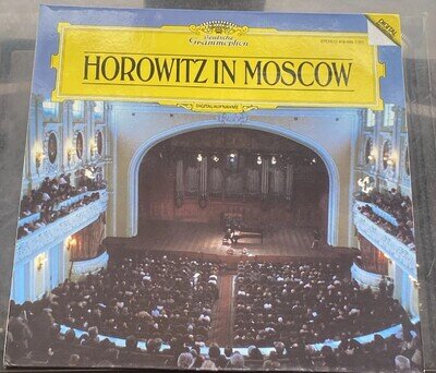 Vladimir Horowitz In Moscow German Deutsche Grammophon 1986 Stereo NM++ Vinyl