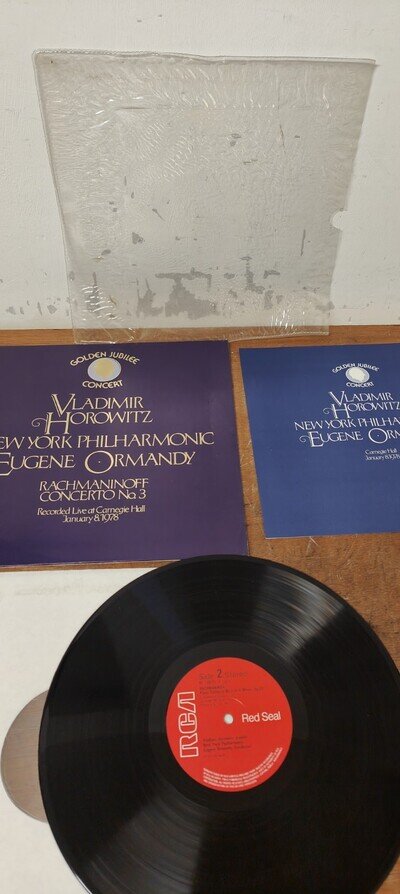Vladimir Horowitz New York Philharmonic Eugene Ormandy Rachmaninoff Concerto No3