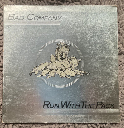 Bad Company‎– Run With The Pack, Vinyl Gatefold LP , Island ILPSP 9346, 1976