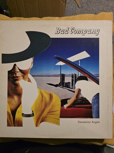 Bad Company Desolation Angels Vinyl LP 1979 UK Press Gatefold Swan Song