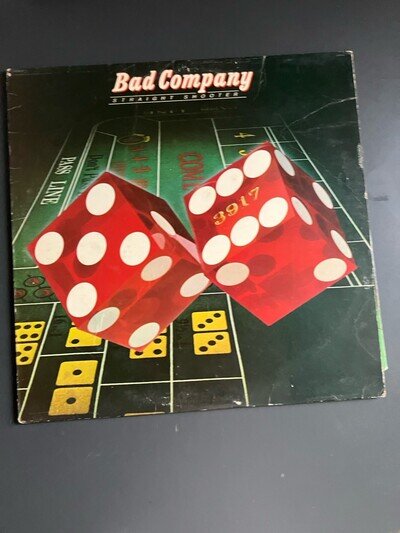 Bad Company - Straight Shooter Vinyl LP Island Records UK 1975 First Pressing