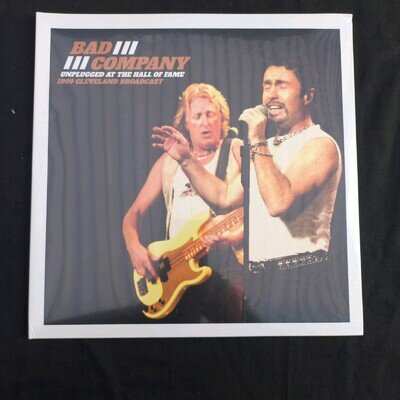 BAD COMPANY- UNPLUGGING- DOUBLE VINYL LP MINT