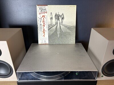 Bad Company Burnin’ Sky Japan 1977 Vinyl Inserts & Obi Ex/Ex