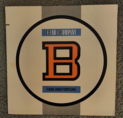 Bad Company/Fame And Fortune/Vinyl LP/1986/USA Atlantic 891684-1
