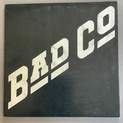 BAD COMPANY - Self Titled - 1974 Vinyl - Island Pink Rim Label - (ex+)