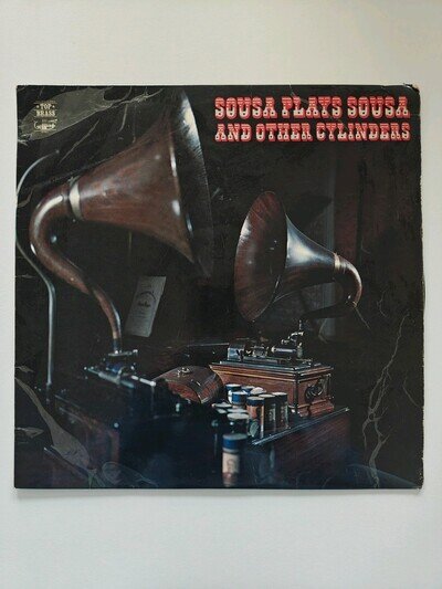 Sousa Plays Sousa and Other Cylinders Vinyl Record Good Condition