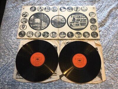 Nothing But The Blues 1971 1st Press CBS 2 LP Set UK Press Blue Horizon