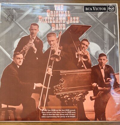 1X Vinyl LP - THE ORIGINAL DIXIELAND JAZZ BAND - 1968 - RCA Victor - VG Cond