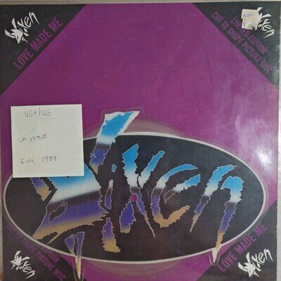 Vixen Love Made Me Shaped Picture Disc Vinyl Record VG+/VG MTPD66 1989