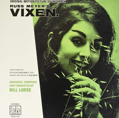 Bill Loose Russ Meyer's Vixen (Vinyl) 12" Album Coloured Vinyl