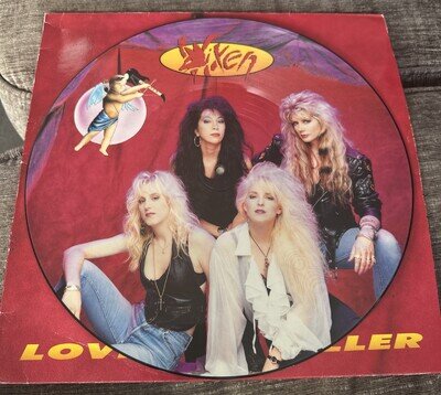 Vixen Love Is A Killer Ltd Ed 12” Pic Disc Single Vinyl Record 12MTPD91 EMI -NM
