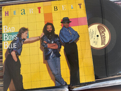 Bad Boys Blue - Heartbeat 1986 Coconut Euro-Disco New Wave Reggae Vinyl Germany