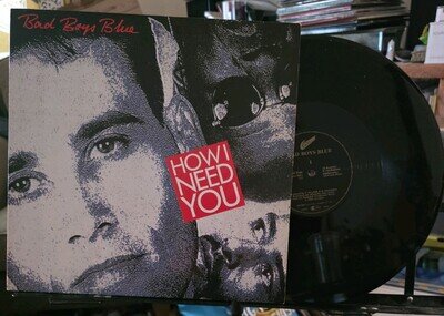 Bad Boys Blue 12" Max Single How I need you 1990 Coconut 45RPM German Press