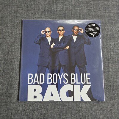 **NEW SEALED** Bad Boys Blue BACK Limited Edition 2 LP Vinyl Gatefold