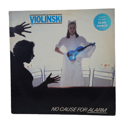 VIOLINSKI - NO CAUSE FOR ALARM - 12" VINYL JET LP 219 Art Rock Prog EX/VG+