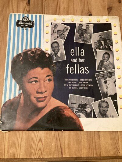 Ella Fitzgerald - Ella And Her Fellas Vinyl LP of duets with other jazz stars