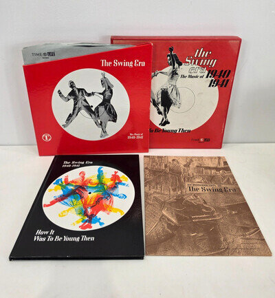 Time Life THE SWING ERA The Music of 1940-1941 3 Vinyl LP Box Set & Book
