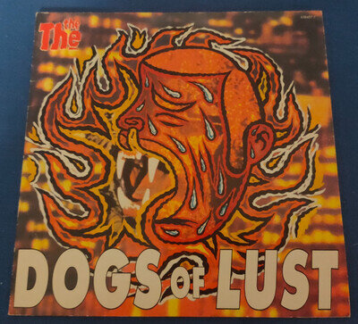 THE THE - DOGS OF LUST / THE VIOLENCE OF TRUTH - 1993 UK PINK VINYL EPIC