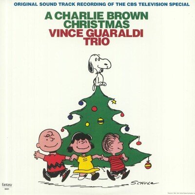 VINCE GUARALDI TRIO - A Charlie Brown Christmas (Soundtrack) - green vinyl LP