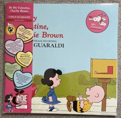 Vince Guaraldi – Be My Valentine, Charlie Brown Red Vinyl LP