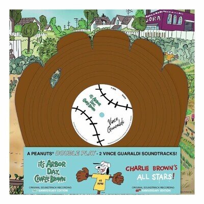 VINCE GUARALDI - Peanuts Double Play - LTD BALL & GLOVE VINYL 10” RSD 2026 NEW