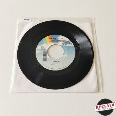vince gill - a little more love 7" vinyl record VG+