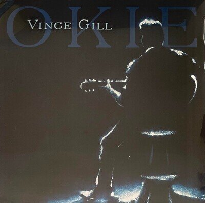 Vince Gill ‎– Okie (LP) (Blue Vinyl) (M/VG) (Sld) (6)