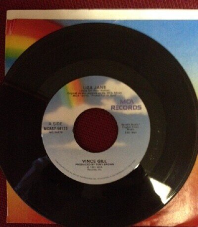 Vince Gill - Liza Jane / What's A Man To Do (7", Single)