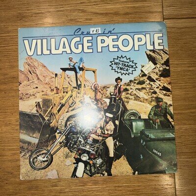Village People - Cruisin' Vinyl LP 1978 UK First Pressing Mercury 9109 614 YMCA
