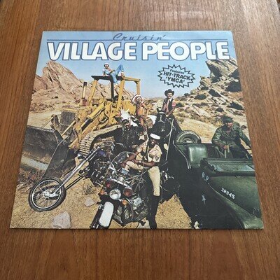 Village People Cruisin' Original 1978 Stereo Vinyl LP