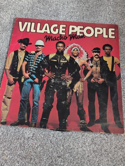 Village People - Macho Man 12” Specialty Press Vinyl EP 1978