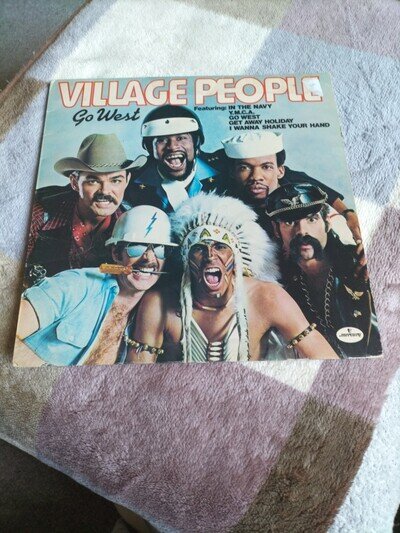 VILLAGE PEOPLE GO WEST 12" VINYL LP MERCURY Includes Go west. YMCA VG+/VG/VG+