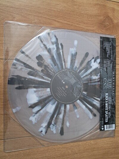 BABYMETAL THE OTHER ONE ORIGINAL CLEAR BLACK & WHITE SPLATTER BRAND NEW SEALED