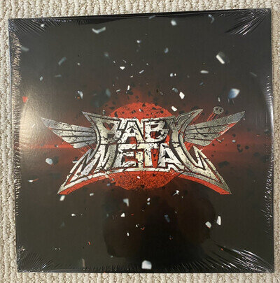 BABYMETAL 1st US Press 2LP Red Vinyl Opened & Unplayed + 2016 World Tour T-Shirt