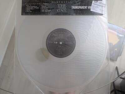 ***MINT Sealed*** Babymetal - The Other One - Transparent 12" Vinyl