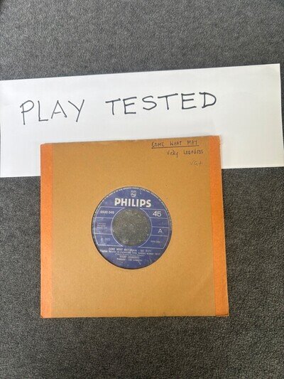 Vicky Leandros - Come What May / Take A Little Time 7" 45 Vinyl