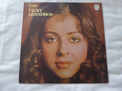 Vicky Leandros - I Am Vicky Leandros UK 1971 LP Philips Eurovision nice Ex/NM!