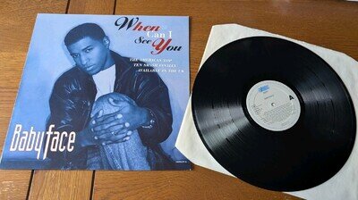 Babyface When Can I See You 12 inch single vgc+ play tested vinyl 1994