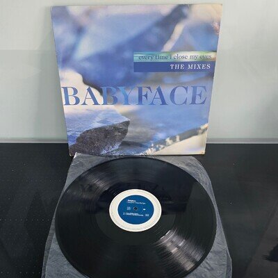 Babyface Everytime I Close My Eyes The Mixes 12 Vinyl Promo Epic XPR 3096