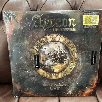 AYREON UNIVERSE - BEST OF AYREON LIVE 3X 180G VINYL LP (SEALED)