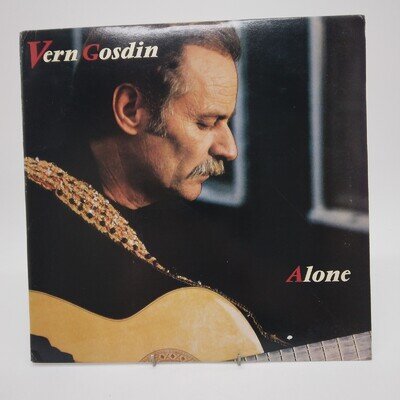 Vern Gosdin - Alone 10 Track 12" Vinyl Album & Sleeve Columbia Records - C 45104